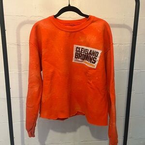 Cleveland Browns Crewneck (worn & washed 2-3x)